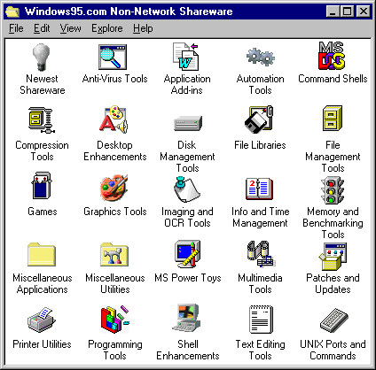 Windows95.com Non-Network Shareware